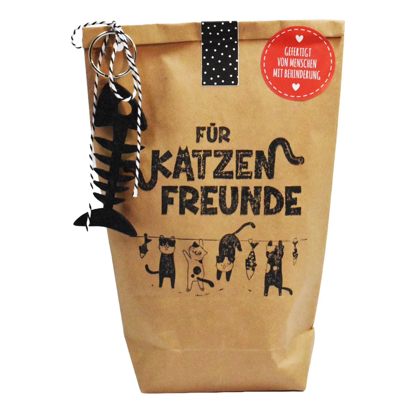 Für Katzenfreunde Wundertüte mit Schlüsselanhänger