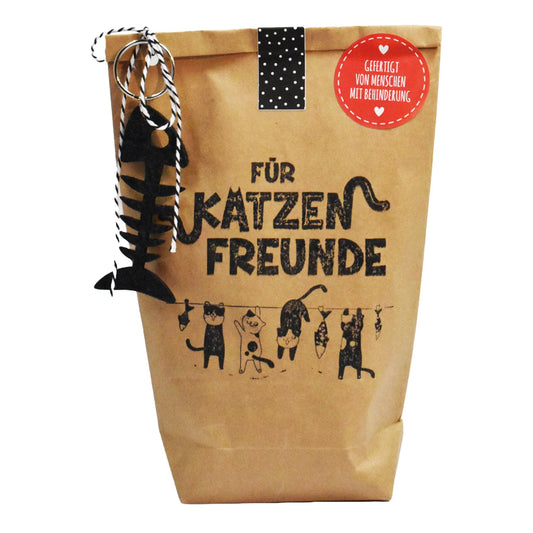 Für Katzenfreunde Wundertüte mit Schlüsselanhänger