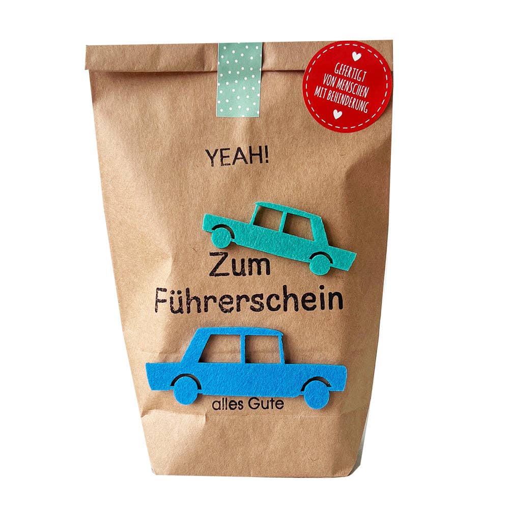 Yeah-zum Führerschein alles Gute Wundertüte
