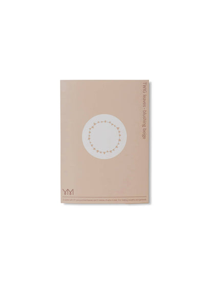 TWIG leaves - blushing beige