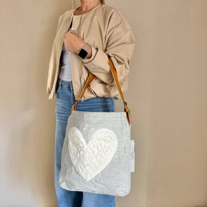 BuckleBag Teddy Herz (vintage light)