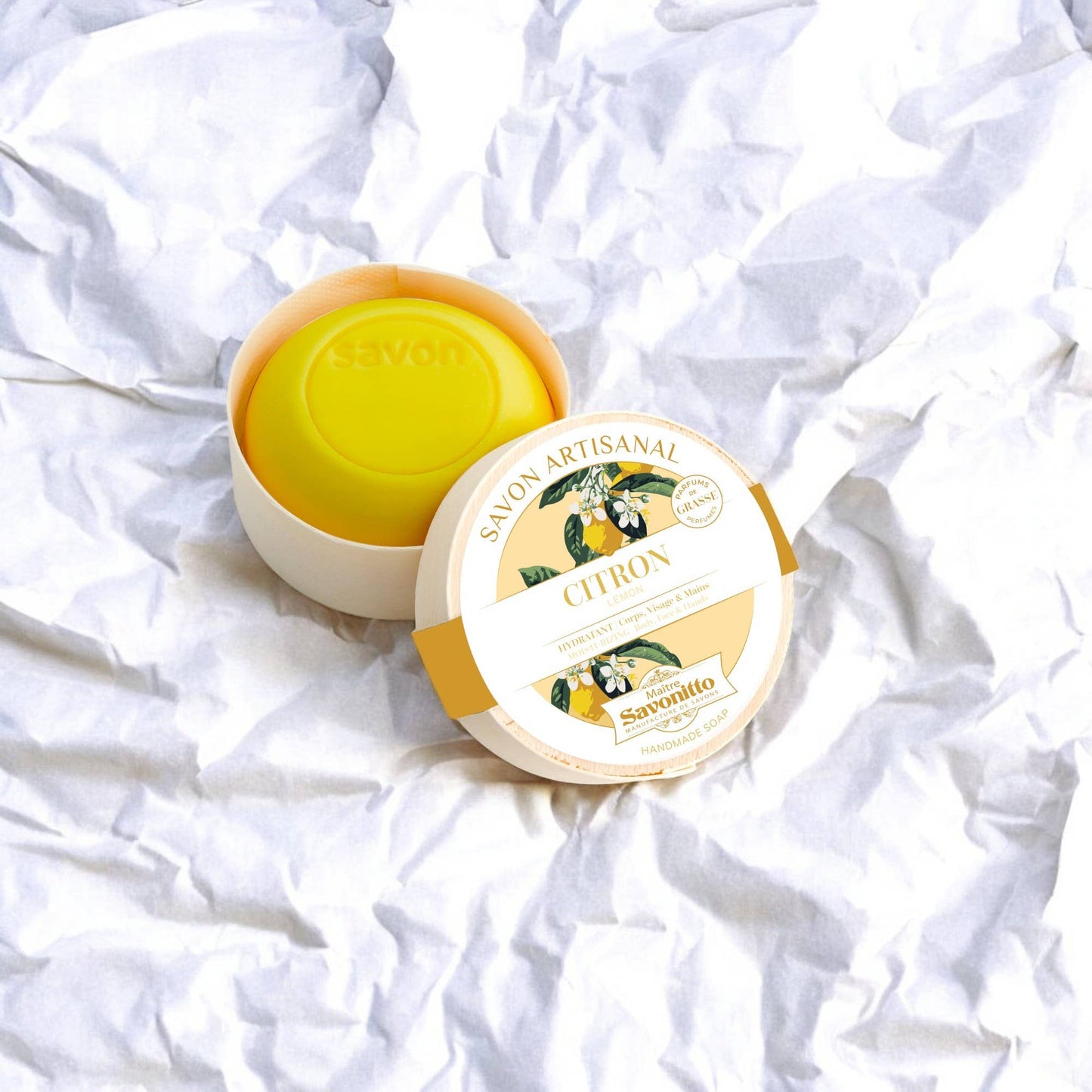 NEU ✨ Zitronenseife in Holzkiste 100 g