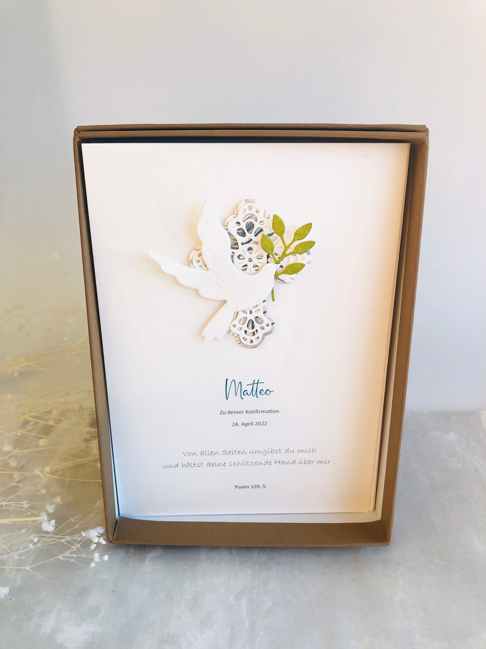 Geldgeschenk zur Konfirmation, Kommunion, Firmung, Geschenkset Konfirmation, Konfirmation Junge/mädchen, Geschenk Junge Konfirmation,