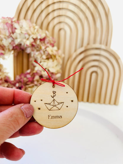 Geschenkanhänger, Gastgeschenk, Tischkarte, Platzkarte, Taufe, Gastgeschenk Taufe, personalisierbar,